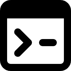 Browser Code 1 Icon from Micro Solid Set
