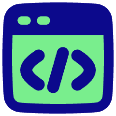 Browser Code 2 Icon from Plump Pop Set