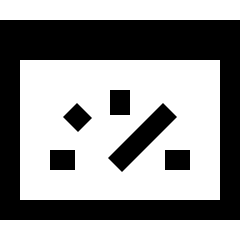 Browser Dashboard Icon from Sharp Solid Set