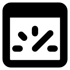 Browser Dashboard Icon from Core Solid Set
