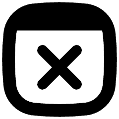 Browser Delete Icon from Flex Solid Set