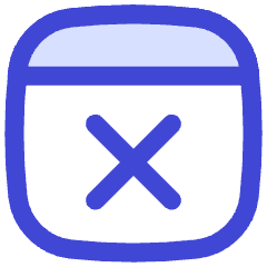Browser Delete Icon from Flex Duo Set