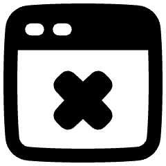 Browser Delete Icon from Plump Remix Set