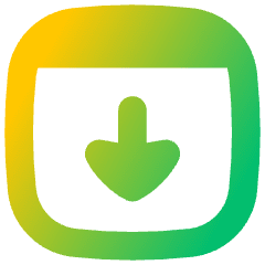 Browser Download Icon from Flex Gradient Set