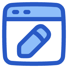 Browser Edit Icon from Plump Duo Set