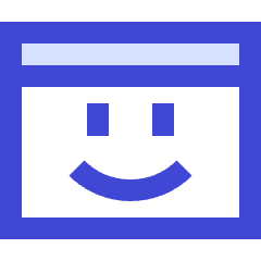 Browser Emoji Icon from Sharp Duo Set