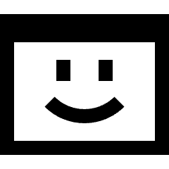 Browser Emoji Icon from Sharp Solid Set