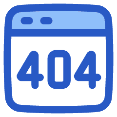 Browser Error 404 Icon from Plump Duo Set