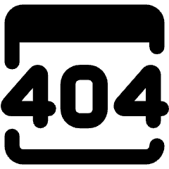 Browser Error 404 Icon from Core Remix Set