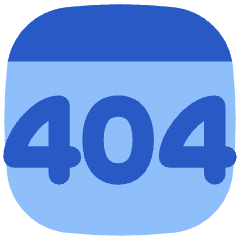 Browser Error 404 Icon from Flex Flat Set