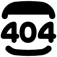 Browser Error 404 Icon from Flex Solid Set