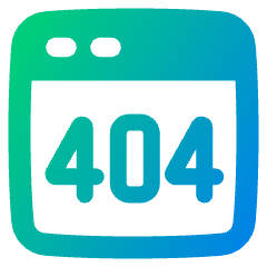 Browser Error 404 Icon from Plump Gradient Set