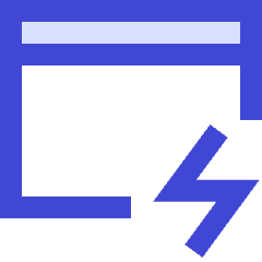 Browser Flash Icon from Sharp Duo Set