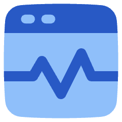 Browser Graph Icon from Plump Flat Set