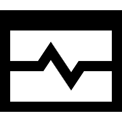 Browser Graph Icon from Sharp Solid Set