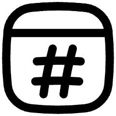 Browser Hash Icon from Flex Line Set