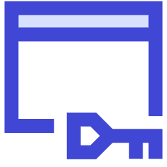 Browser Key Icon from Sharp Duo Set