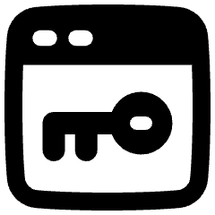 Browser Key Icon from Plump Remix Set