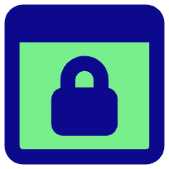 Browser Lock Icon from Core Pop Set
