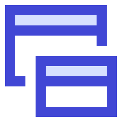 Browser Multiple Window Icon from Sharp Duo Set