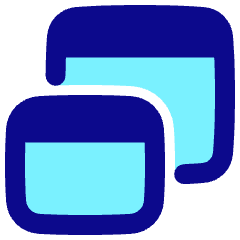 Browser Multiple Window Icon from Plump Pop Set