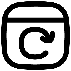 Browser Refresh Icon from Flex Line Set