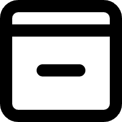Browser Remove Icon from Micro Line Set