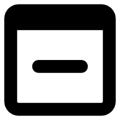 Browser Remove Icon from Core Solid Set