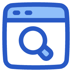Browser Search Icon from Plump Duo Set