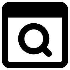 Browser Search Icon from Core Remix Set