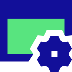 Browser Setting Cog Icon from Sharp Pop Set