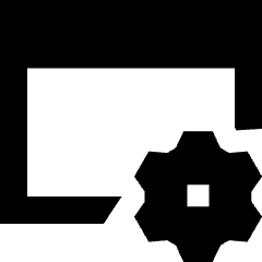 Browser Setting Cog Icon from Sharp Remix Set