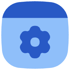 Browser Setting Gear Icon from Flex Flat Set