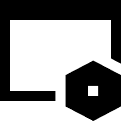 Browser Setting Icon from Sharp Solid Set