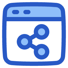 Browser Share Icon from Plump Duo Set