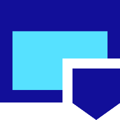 Browser Shield Icon from Sharp Pop Set