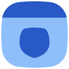 Browser Shield Icon from Flex Flat Set