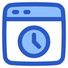 Browser Time Icon from Plump Duo Set