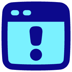 Browser Warning Icon from Plump Pop Set