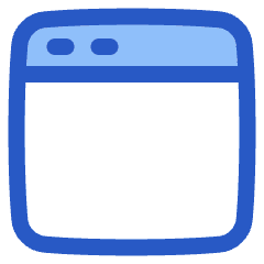 Browser Website 1 Icon from Plump Duo Set