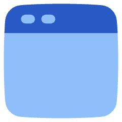 Browser Website 1 Icon from Plump Flat Set