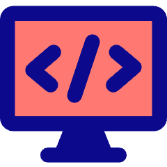 Code Monitor 1 Icon from Core Pop Set