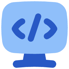 Code Monitor 1 Icon from Flex Flat Set