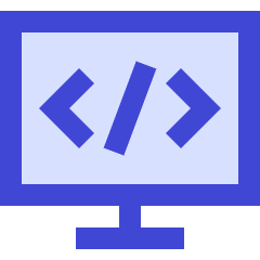 Code Monitor 1 Icon from Sharp Duo Set