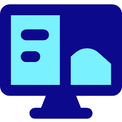 Code Monitor 2 Icon from Core Pop Set