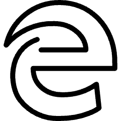 Microsoft Internet Explorer Logo Icon from Ultimate Light Set