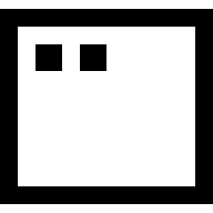 Osx Browser Window Icon from Sharp Line Set