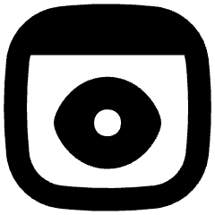 Web Browser Preview View Count Icon from Flex Solid Set