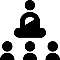 Asalha Puja Group Icon from Ultimate Bold Set