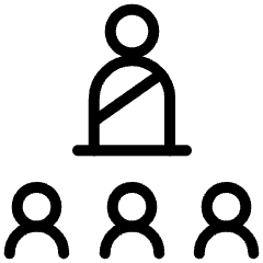 Asalha Puja Group Icon from Ultimate Light Set